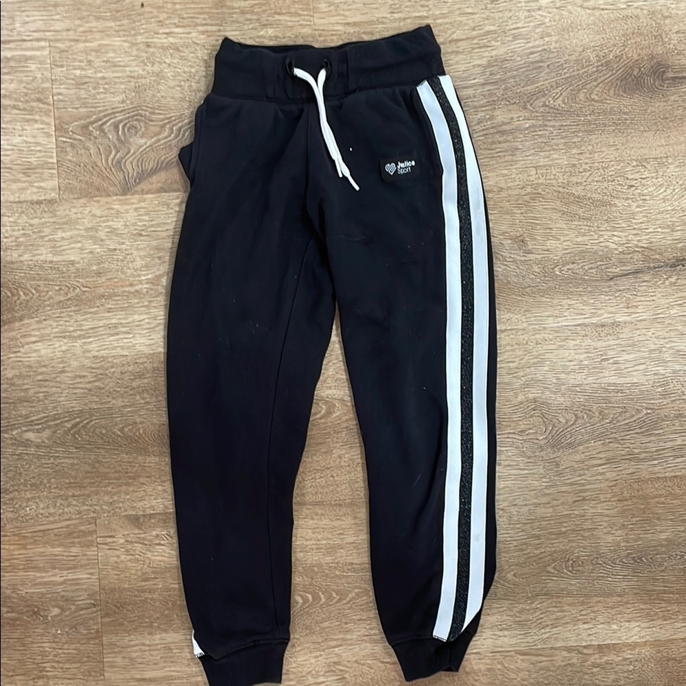 Justice Kids Black Jogger Pants